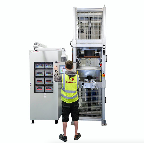 Bunting Industrial Magnetiser for Ford Electric Vehicle Application